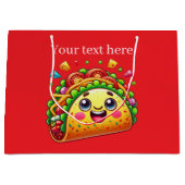 Schattigee aanpasbare taco-partij groot cadeauzakje (Voorkant)
