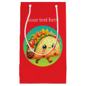Schattigee aanpasbare taco-partij klein cadeauzakje (Voorkant)
