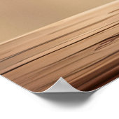 Schattigee aap in een cowboykostuum poster (Hoek)