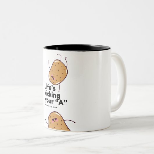 Schattigee aardappel Mok (Voorkant rechts)