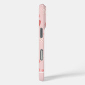 Schattigee aardbei met bloemen. Case-Mate iPhone case (Achterkant / Rechts)