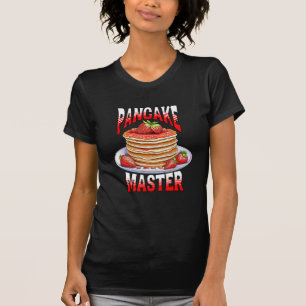 Schattigee aardbei pannenkoeken Foodie T-shirt