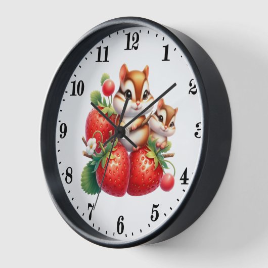 Schattigee aardbeien chipmunk liefhebbers (Hoek)