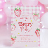 Schattigee aardbeienfruit Daisy Berry eerste verja Kaart