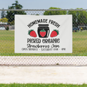 Schattigee aardbeienjam toevoegen dagen keer lever spandoek