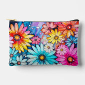 Schattigee Abstracte Daisy Flower Art Etui (Voorkant)