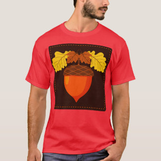 Schattigee Acorn Stamp T-shirt