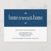 Schattigee adreswijziging aankondigingskaart (Voorkant)