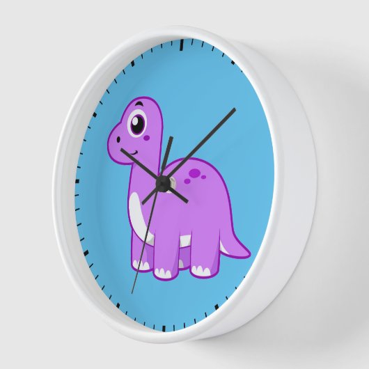 Schattigee afbeelding van een brontosaurusdinosaur (Hoek)