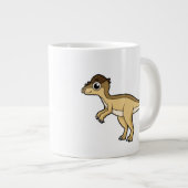 Schattigee afbeelding van een Pachycephalosaurus d Grote Koffiekop (Voorkant rechts)