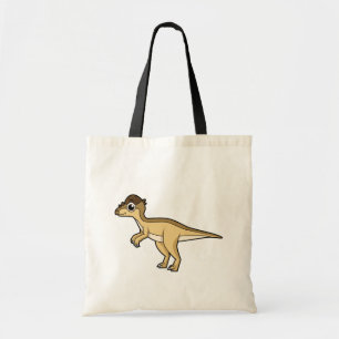 Schattigee afbeelding van een Pachycephalosaurus d Tote Bag
