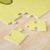 Schattigee afbeelding van een parasaurolophus dino legpuzzel (Zijkant)