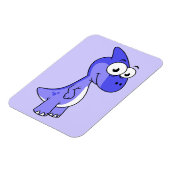 Schattigee afbeelding van een parasaurolophus dino magneet (Linkerzijde)