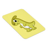 Schattigee afbeelding van een parasaurolophus dino magneet (Rechterzijde)