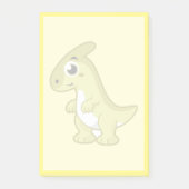 Schattigee afbeelding van een parasaurolophus dino post-it® notes (Voorkant)