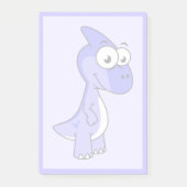 Schattigee afbeelding van een parasaurolophus dino post-it® notes (Voorkant)