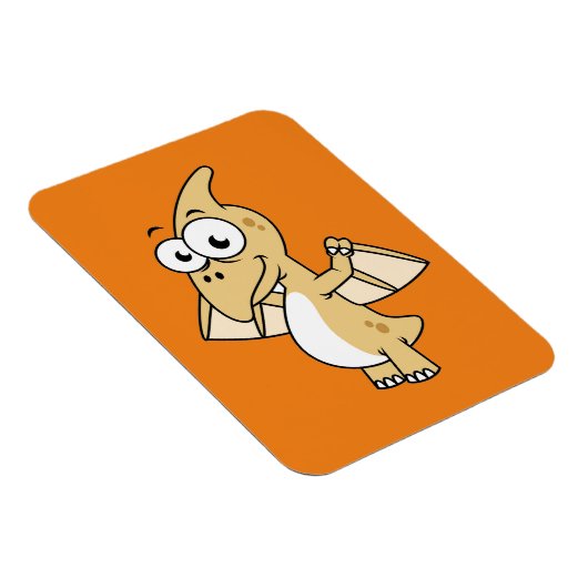 Schattigee afbeelding van een pterodactyl. 2 magneet (Rechterzijde)