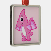 Schattigee afbeelding van een pterodactyl. metalen ornament (Rechts)