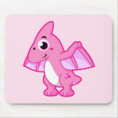 Schattigee afbeelding van een pterodactyl. muismat (Voorkant)