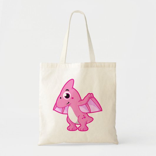 Schattigee afbeelding van een pterodactyl. tote bag (Voorkant)