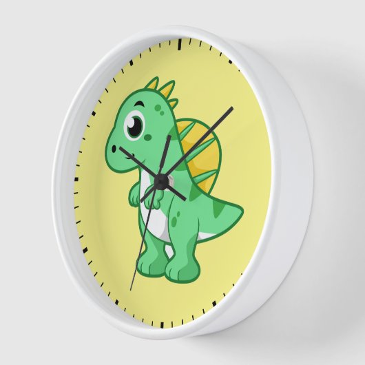 Schattigee afbeelding van een spinosaurus. (Hoek)