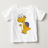 Schattigee afbeelding van een spinosaurus. 2 (Voorkant)