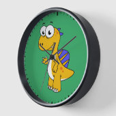 Schattigee afbeelding van een spinosaurus. 2 (Hoek)