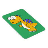 Schattigee afbeelding van een spinosaurus. 2 magneet (Rechterzijde)