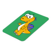 Schattigee afbeelding van een spinosaurus. 2 magneet (Linkerzijde)