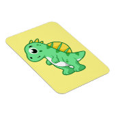 Schattigee afbeelding van een spinosaurus. magneet (Rechterzijde)