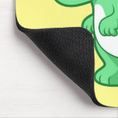 Schattigee afbeelding van een spinosaurus. muismat (Hoek)