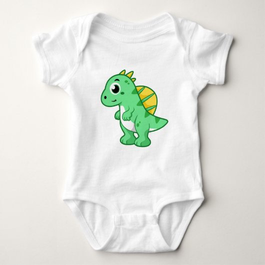 Schattigee afbeelding van een spinosaurus. romper (Voorkant)