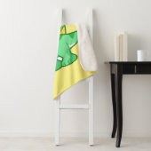 Schattigee afbeelding van een spinosaurus. sherpa deken (In situ)