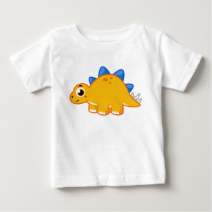 Schattigee afbeelding van een stegosaurus.
