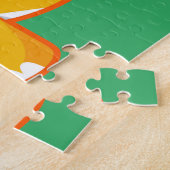 Schattigee afbeelding van een stegosaurus. legpuzzel (Zijkant)