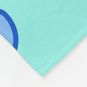 Schattigee afbeelding van een Triceratops dinosaur Fleece Deken (Hoek)