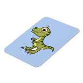 Schattigee afbeelding van een Tyrannosaurus rex. Magneet (Linkerzijde)