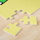 Schattigee afbeelding van Tyrannosaurus rex. 2 Legpuzzel (Zijkant)