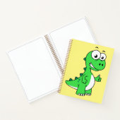 Schattigee afbeelding van Tyrannosaurus rex. 2 Notitieboek (Binnen)