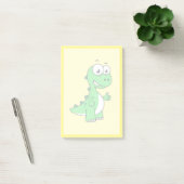 Schattigee afbeelding van Tyrannosaurus rex. 2 Post-it® Notes (Kantoor)