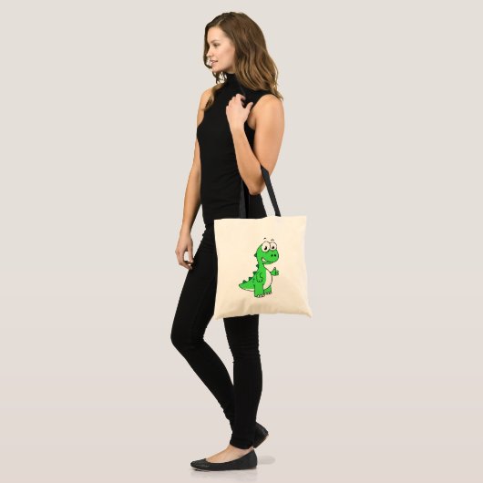 Schattigee afbeelding van Tyrannosaurus rex. 2 Tote Bag (Voorkant (model))