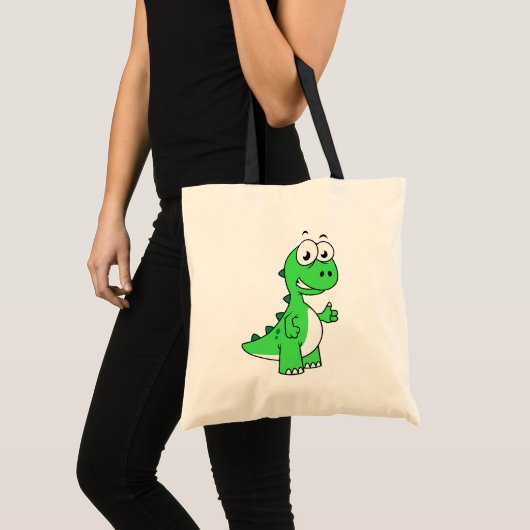 Schattigee afbeelding van Tyrannosaurus rex. 2 Tote Bag (Voorkant (product))