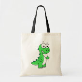 Schattigee afbeelding van Tyrannosaurus rex. 2 Tote Bag (Voorkant)