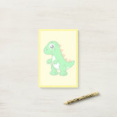 Schattigee afbeelding van Tyrannosaurus rex. Post-it® Notes (Op bureau)