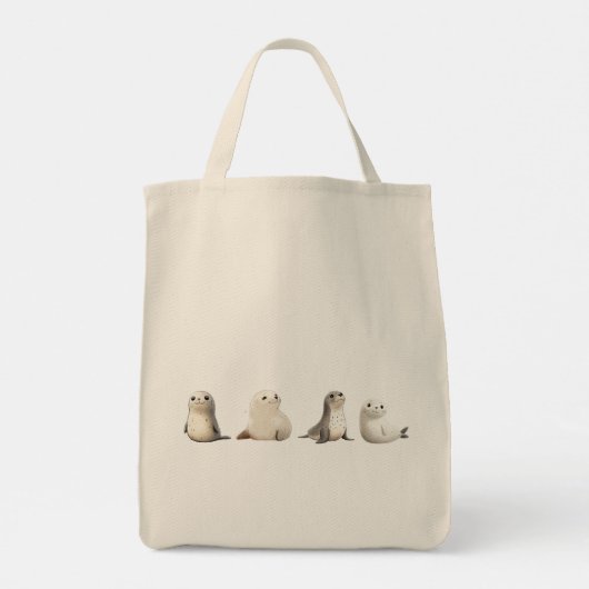 Schattigee afdichting Canvas tas (Achterkant)
