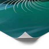 Schattigee afdichting plakken hoofd uit water poster (Hoek)