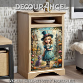 Schattigee Alice in Wonderland en Cheshire Cat Dec Tissuepapier