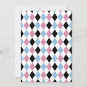 Schattigee Alice in Wonderland Verjaardagsthee Par Kaart (Achterkant)