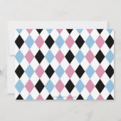 Schattigee Alice in Wonderland Verjaardagsthee Par Kaart (Achterkant)