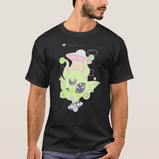 Schattigee alien donghua en anime geïnspireerd ori t-shirt